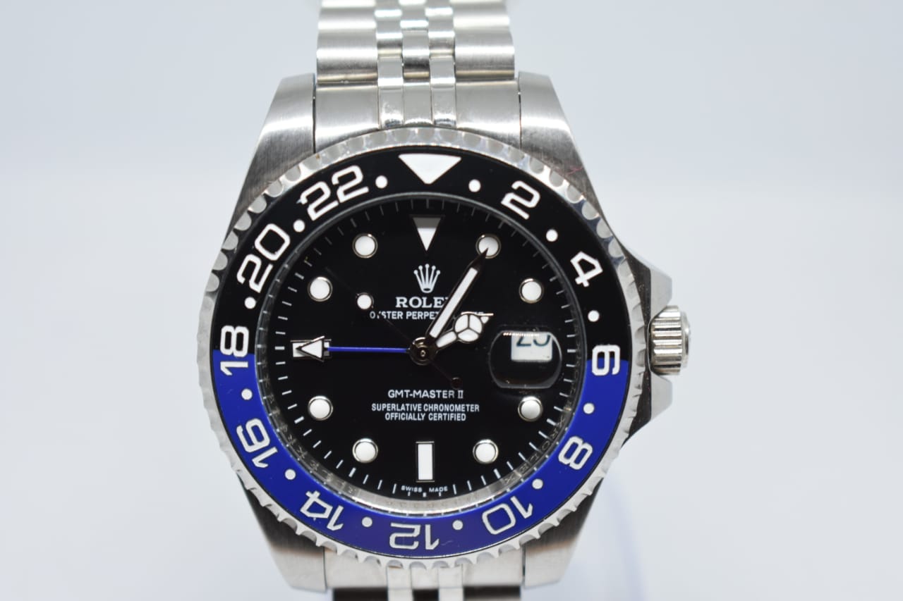 gmt master 2 stainless steel