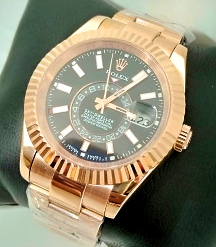 Rolex SkyDweller Rose Gold Gent's Watch Trendsasa your No.1 online